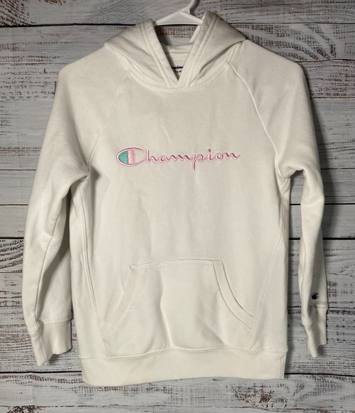 Girl's Champion Logo Hoodie - Picture 1 of 5